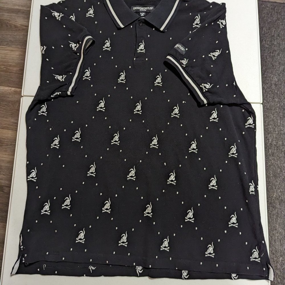 Crooks & Castles XL Polo Shirt